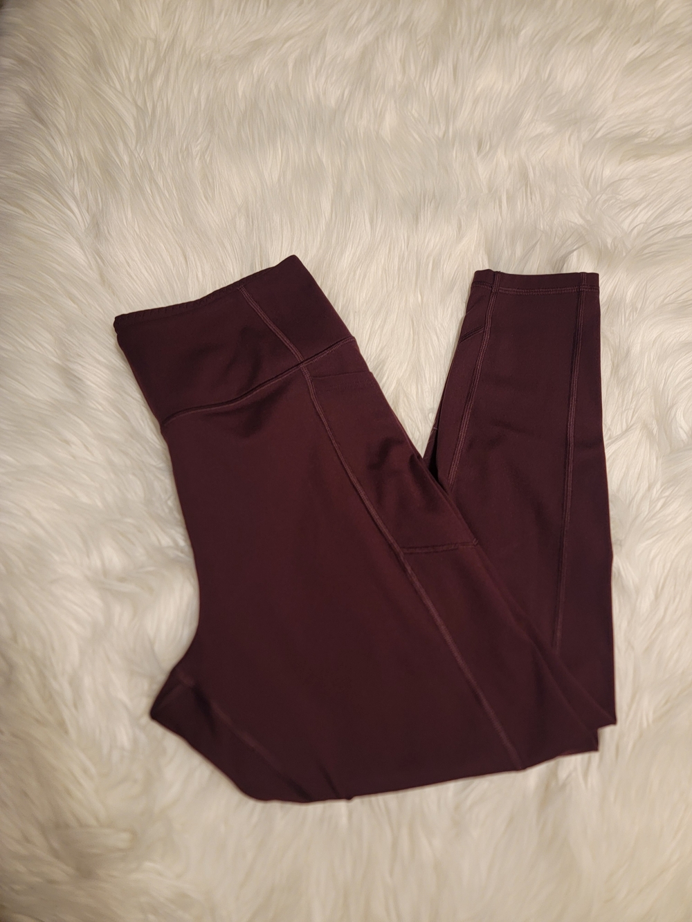 Victoria's Secret Deep Plum High-Waist Leggings